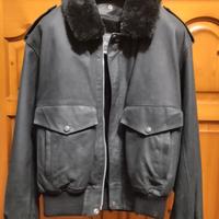 giubbotto in vera pelle sfoderabile taglia 48