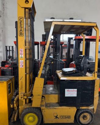 Carrello elevatore elettrico Cesab 18 quintali usa