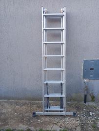 Scala allungabile in alluminio