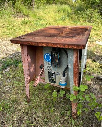 Sega circolare elettrica monofase da cantiere