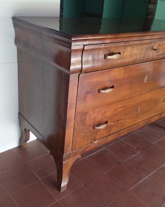CASSETTIERA in legno Noce