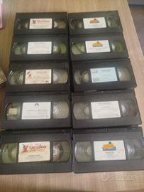VHS originali Walt Disney o Dreamworks 
