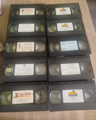 VHS originali Walt Disney o Dreamworks 