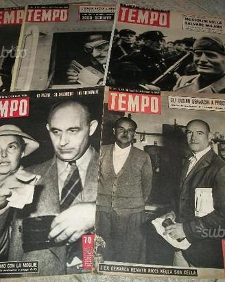 Tempo, anni 40 e 50