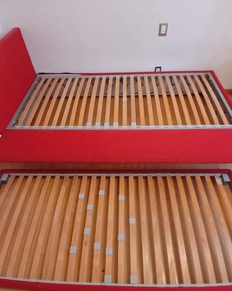 Letto singolo duetto  , Flou