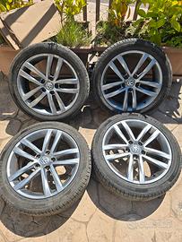 cerchi e gomme volkswagen da 17