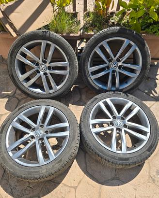 cerchi e gomme volkswagen da 17