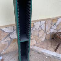 Porta CD etnico e lampade vintage