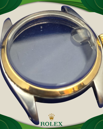 Cassa Rolex 31 mm in oro e acciaio Ref.6748