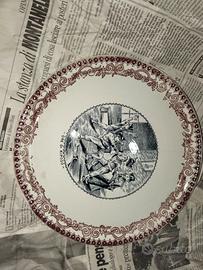 Piatto ceramica vintage