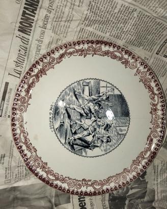 Piatto ceramica vintage
