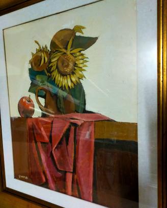 natura morta girasoli