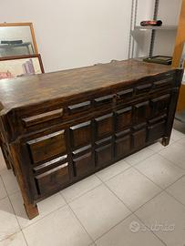 Cassapanca in legno
