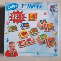 gioco Memory con tessere di legno Happy People