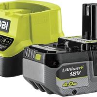 Kit Batteria al Litio 18V One+ 4.0Ah e Caricabatt