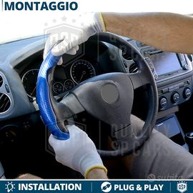 Subito - RT ITALIA CARS - COPRIVOLANTE per SMART Effetto FIBRA CARBONIO Blu  - Accessori Auto In vendita a Bari