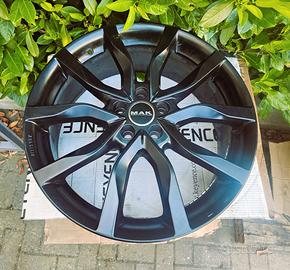 Cerchio in Lega MAK KOLN MATT BLACK 19"