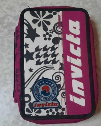astuccio portacolori Invicta 3 zip