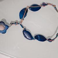 Collana girocollo in Agata