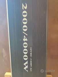 trasformatore inverter 4000 w per camper baita ecc