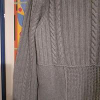 maglione unisex grigio