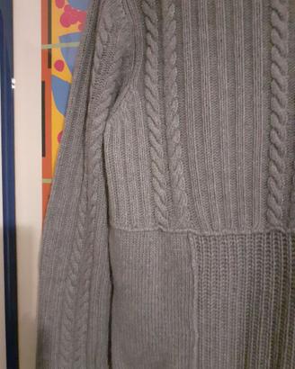 maglione unisex grigio