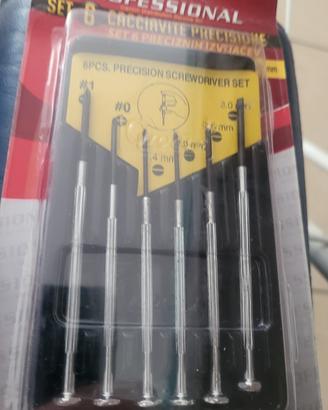 Set 6 cacciavite precisione 