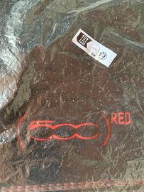 Set tappetini originali Fiat 500 (RED) Nuovi
