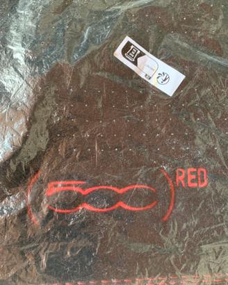 Set tappetini originali Fiat 500 (RED) Nuovi
