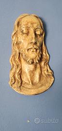 scultura in legno Gesù risorto
