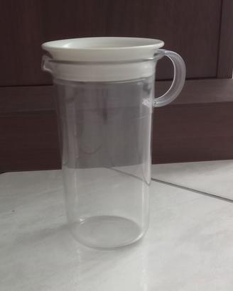 Caraffa trasparente con coperchio Tupperware 