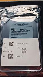 Disco WEstern Digital 2TB - Nuovo