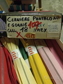 STOCK CERNIERE MULTICOLORE 