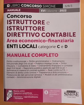 manuale istruttore direttivo contabile