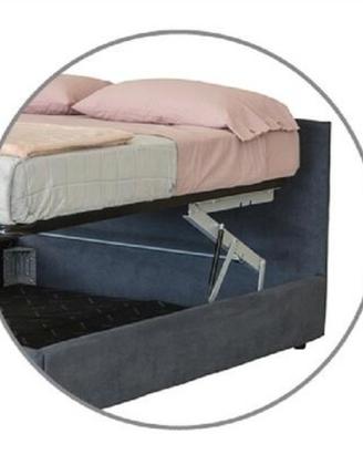 Meccanismi doppio pistone letto contenitore 