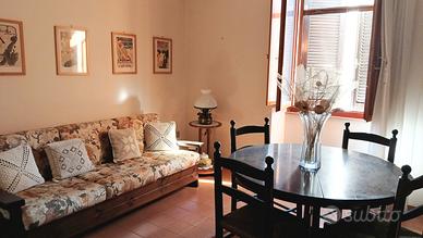 Appartamento monte basso con giardino 