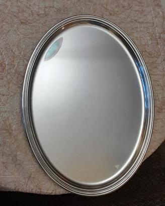 Grande vassoio ovale silver plated Olri