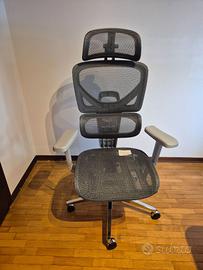 Sedia da ufficio ergonomica - praticamente nuova
