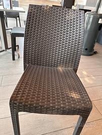 Sedia giardino Impilabile polipropilene