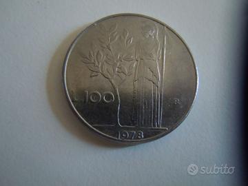 Moneta 100 Lire 1978