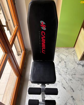 Panca Carnielli Gymfit 350 regolabile – Come nuova
