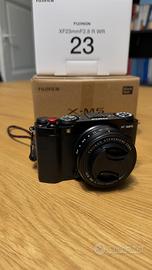 Fujifilm X-M5 + XF 23mm F2.8 Garanzia Italia