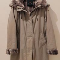 Giaccone Canadiens con simil pelliccia