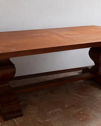 Tavolo in legno massello – grande e robusto
