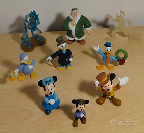 Set 9 Figure Canto Natale Disney Fantasmi Rari