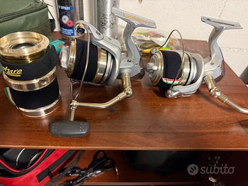 Coppia di Mulinelli Shimano 5500xsb