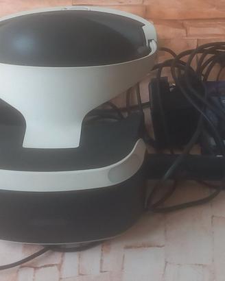 PSVR V1 completo + Camera + Move Controllers +VRW