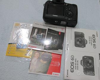 Fotocamera Canon Eos 6 D + Obiettivo 17-40 L