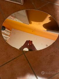 Specchio vintage ovale