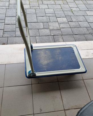 carrello con pianale pieghevole 